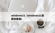 windows11（windows11录屏快捷键）